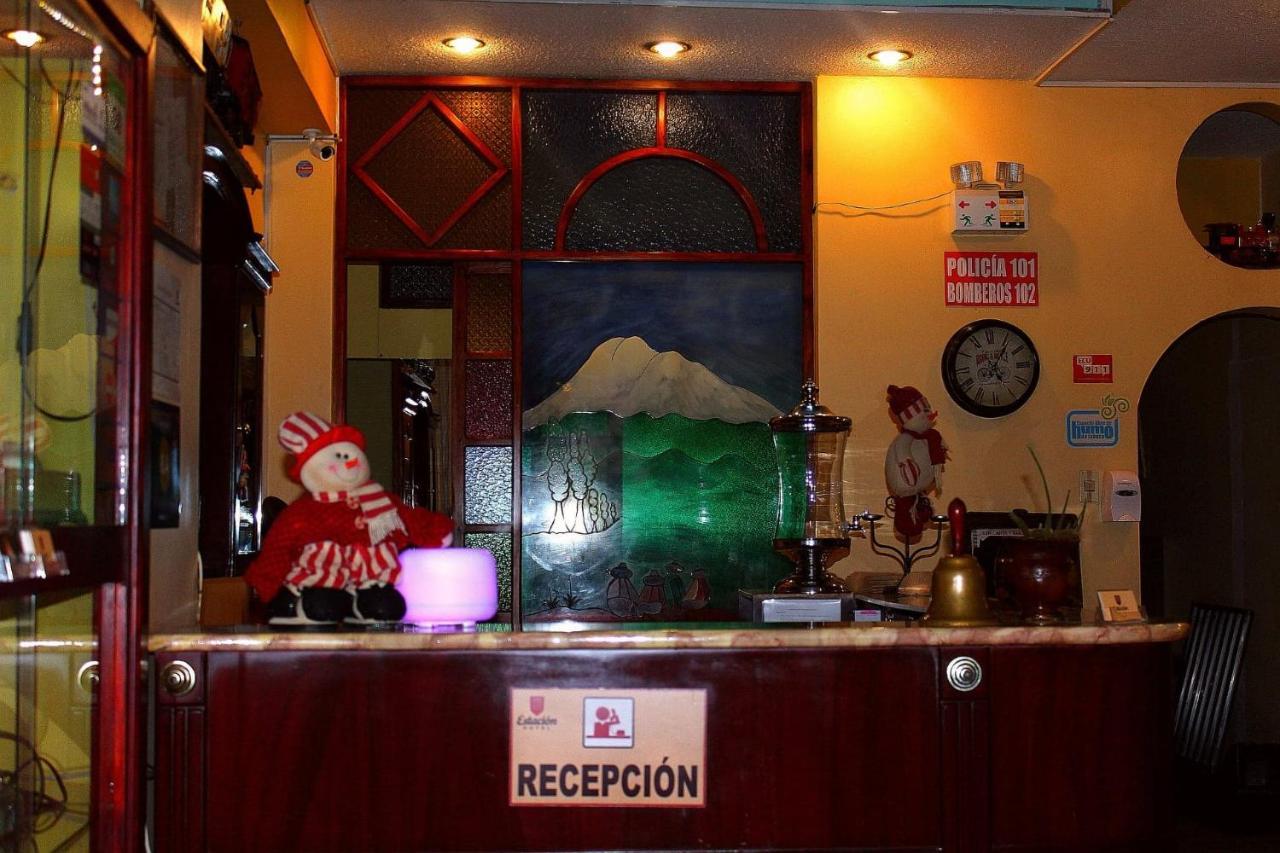 Hotel Estacion Riobamba Esterno foto